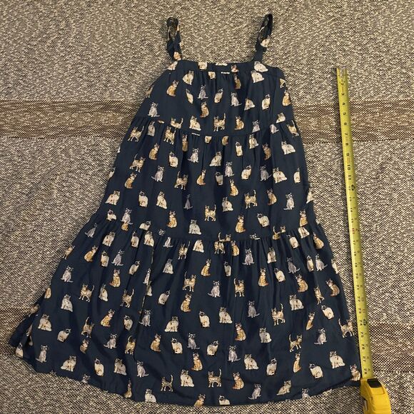 Paul & Joe Uniqlo Cat Dress Kids Size 12 - Picture 5 of 7